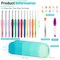 Crochet Hooks Set with Case, 12 Size Ergonomic Crochet Needles for Beginner Adult Arthritic Hands, 2mm(B)-8mm(L) Extra Long Knitting Hook for Crocheting Yarn- Great DIY Craft Christmas Gift